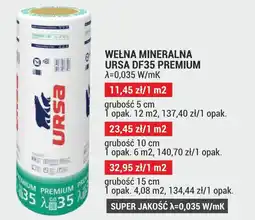 Merkury Market Wełna mineralna Ursa DF35 Premium oferta