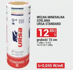 Merkury Market Wełna mineralna szklana Ursa Standard oferta