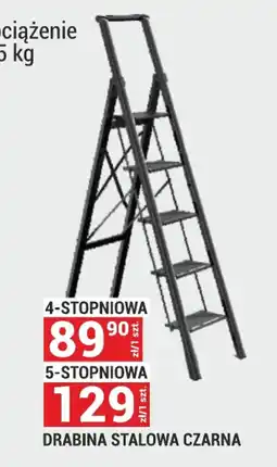 Merkury Market DRABINA STALOWA CZARNA oferta