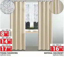 Merkury Market FIRANA ŻAKARDOWA oferta