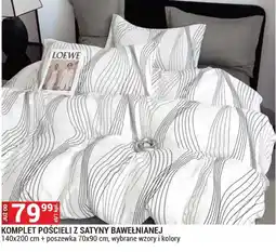 Merkury Market Komplet Pościeli z Satyny Bawełnianej oferta