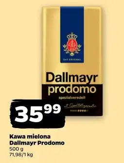 Netto Kawa mielona Dallmayr Prodomo oferta