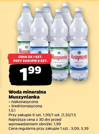 Woda mineralna Muszynianka