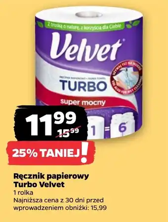 Netto Ręcznik papierowy Turbo Velvet oferta