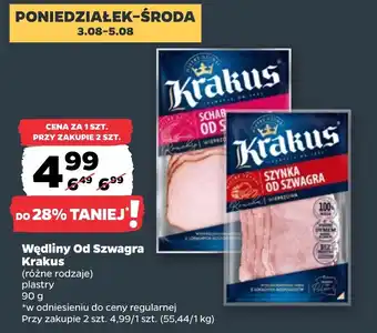 Netto Wędliny Od Szwagra Krakus oferta