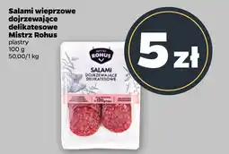 Netto Salami wieprzowe dojrzewające delikatesowe Mistrz Rohus oferta