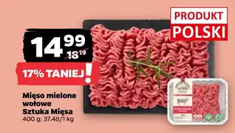 Netto Mięso mielone wołowe Sztuka Mięsa oferta