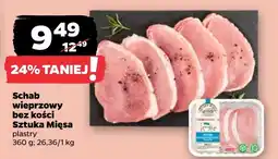 Netto Schab wieprzowy bez kości Sztuka Mięsa oferta