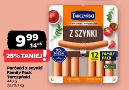 Netto Parówki z szynki Family Pack Tarczyński oferta