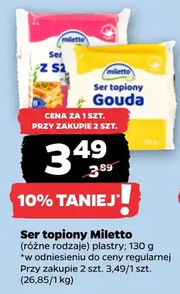 Netto Ser topiony Miletto oferta