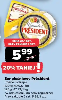 Netto Ser pleśniowy Président oferta