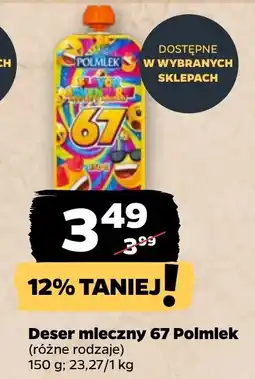 Netto Deser mleczny 67 Polmlek oferta