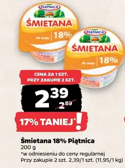 Netto Śmietana 18% Piątnica oferta