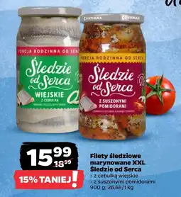 Netto Filety śledziowe marynowane XXL Śledzie od Serca oferta