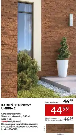 Abra KAMIEN BETONOWY UMBRIA 2 oferta