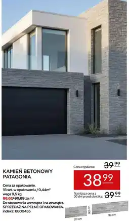 Abra KAMIEN BETONOWY PATAGONIA oferta
