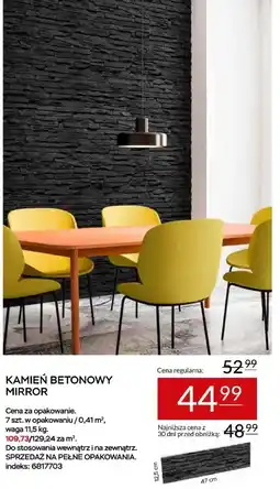 Abra KAMIEŃ BETONOWY MIRROR oferta
