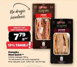 Netto Kanapka Meal Quick** oferta