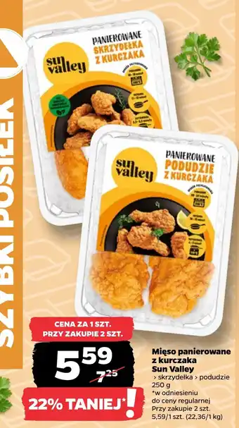 Netto Mięso panierowane z kurczaka Sun Valley oferta