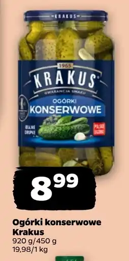 Netto Ogórki konserwowe Krakus oferta