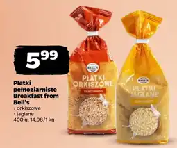 Netto Płatki pełnoziarniste Bell's oferta