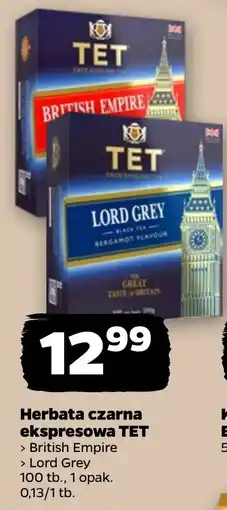 Netto Herbata czarna ekspresowa TET oferta