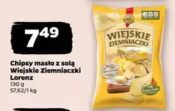 Netto Chipsy masło z solą Wiejskie Ziemniaczki Lorenz oferta