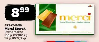 Netto Czekolada Merci Storck oferta