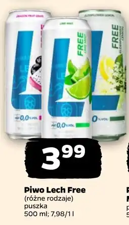 Netto Piwo Lech Free oferta