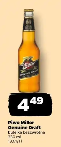 Netto Piwo Miller Genuine Draft oferta