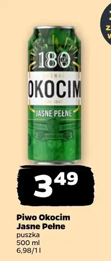 Netto Piwo Okocim Jasne Pełne oferta