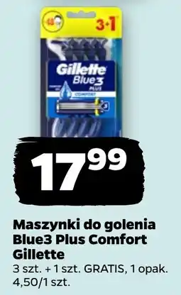 Netto Maszynki do golenia Blue3 Plus Comfort Gillette oferta