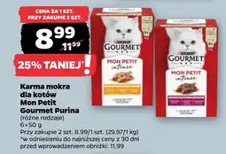 Netto Karma mokra dla kotów Mon Petit Gourmet Purina oferta