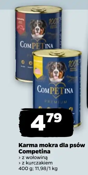 Netto Karma mokra dla psów Competina oferta