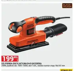 Merkury Market Szlifierka oscylacyjna B+D KA320EKA oferta