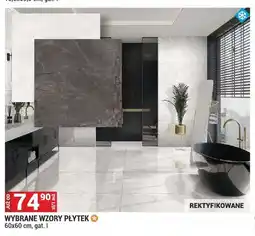 Merkury Market Wybrane wzory płytek 60x60 cm oferta
