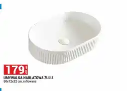 Merkury Market Umywalka nablatowa Zulu ryflowana oferta