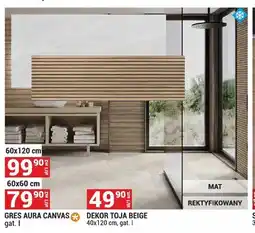 Merkury Market Dekor Toja Beige 40x120 cm oferta