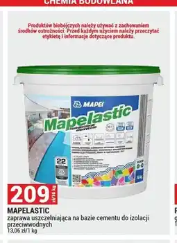 Merkury Market Zaprawa uszczelniająca Mapelastic Mapei oferta