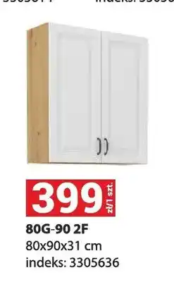 Merkury Market Szafka kuchenna wisząca 80 g-90 2F oferta