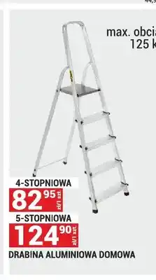 Merkury Market Drabina aluminiowa domowa 4-stopniowa oferta
