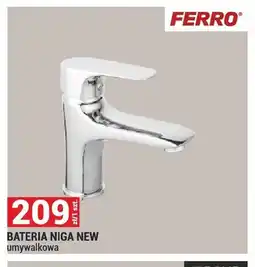 Merkury Market Bateria umywalkowa Ferro Niga New oferta