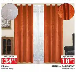 Merkury Market Firana wys. 290 cm oferta