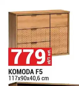 Merkury Market Komoda F5 Fonti 117x90x40,6 cm oferta