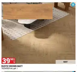 Merkury Market Gres Rustic Brown Matt 18,5x59,8 cm oferta