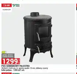 Merkury Market Piec kominkowy Palestro czarny oferta