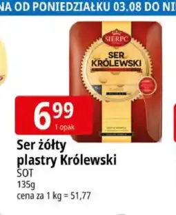 E.Leclerc Ser żółty plastry Królewski Sierpc oferta