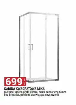 Merkury Market Kabina prysznicowa kwadratowa Mika oferta