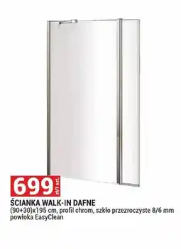 Merkury Market Ścianka prysznicowa walk-in Dafne oferta