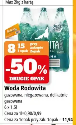 E.Leclerc Woda niegazowana Rodowita 6-pak oferta